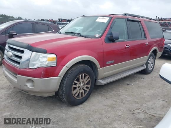 ✅ 2007 Ford Expedition Max Eddie Bauer • VIN: 1FMFK175X7LA33460 • Lot: 41965513. Wystawiony na IAAI z przebiegiem 260 723 mil. Bezpłatny archiwum sprzedaży aukcyjnych z USA i szczegółowy raport historii pojazdu na DreamBid. Zdjęcie 2.