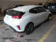 2019 Hyundai Veloster Premium with VIN KMHTG6AF7KU019571, listed as a IAAI auction lot 41478431 with 107,197 mi miles and . Bid and sale history available at DreamBid. Image 4.