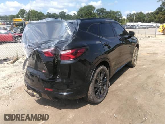 2020 Chevrolet Blazer RS z VIN 3GNKBERS4LS684818, wystawiony jako IAAI lot #42794067 z przebiegiem 63 312 mil mil oraz . Historia ofert i sprzedaży dostępna na DreamBid. Obrazek 4.