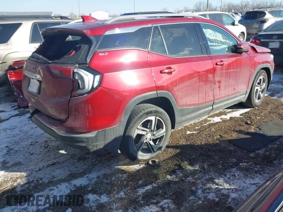 ✅ 2021 GMC Terrain SLT • VIN: 3GKALPEVXML336194 • Lot: 41404005. Wystawiony na IAAI z przebiegiem 48 059 mil. Bezpłatny archiwum sprzedaży aukcyjnych z USA i szczegółowy raport historii pojazdu na DreamBid. Zdjęcie 4.