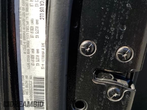 ✅ 2016 Dodge Challenger SRT Hellcat • VIN: 2C3CDZC93GH249144 • Lot: 84947235. Listed on Copart with 48,829 mi. Free auction sales archive from the USA and detailed vehicle history report at DreamBid. Image 12.