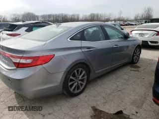 2015 Hyundai Azera z VIN KMHFG4JGXFA490390, wystawiony jako Copart lot #54162693 z przebiegiem Nie podano mil oraz Nie do naprawy • Non repairable. Historia ofert i sprzedaży dostępna na DreamBid. Obrazek 3.