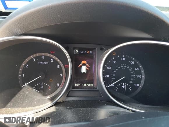 ✅ 2017 Hyundai Santa Fe 2.4L • VIN: 5NMZU3LB1HH043011 • Lot: 50363615. Listed on Copart with 135,798 mi. Free auction sales archive from the USA and detailed vehicle history report at DreamBid. Image 9.