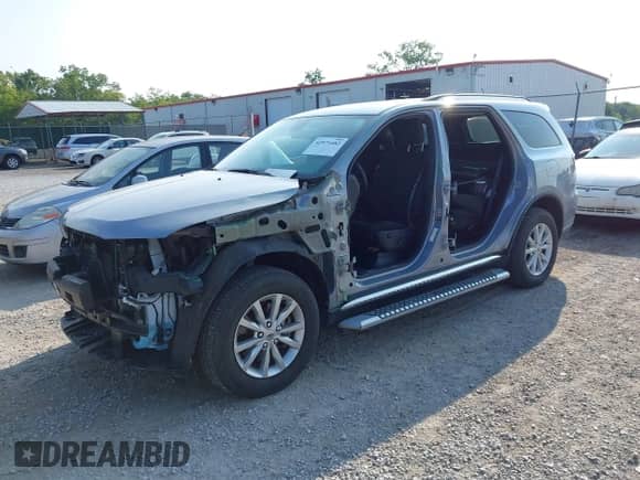 2021 Dodge Durango SXT Plus with VIN 1C4RDJAG6MC724678, listed as a IAAI auction lot 42971482 with 20,198 mi miles and . Bid and sale history available at DreamBid. Image 2.