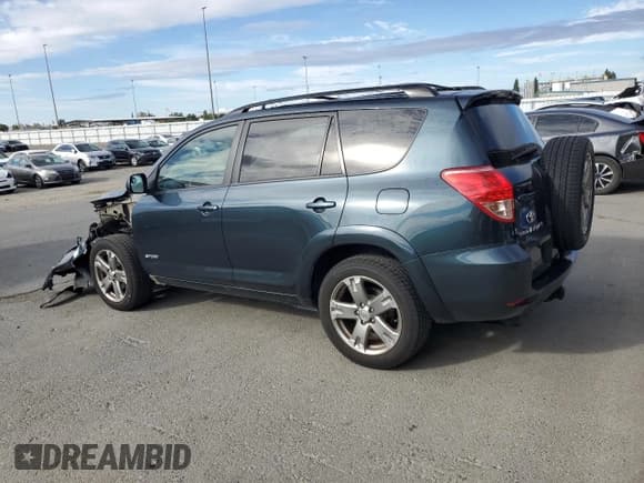 ✅ 2008 Toyota RAV4 Sport • VIN: JTMZK32V885017624 • Lot: 84816825. Listed on Copart with 140,456 mi. Free auction sales archive from the USA and detailed vehicle history report at DreamBid. Image 2.