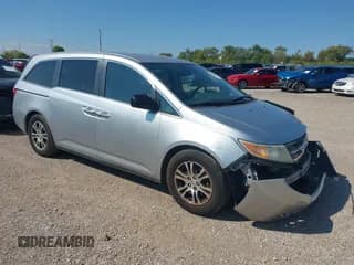 ✅ 2013 Honda Odyssey EX • VIN: 5FNRL5H4XDB055890 • Lot: 43224092. Listed on IAAI with 150,254 mi. Free auction sales archive from the USA and detailed vehicle history report at DreamBid. Image 1.