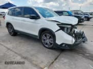 ✅ 2021 Honda Passport EX-L • VIN: 5FNYF7H57MB002751 • Lot: 69928005. Listed on Copart with 47,448 mi. Free auction sales archive from the USA and detailed vehicle history report at DreamBid. Image 4.