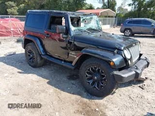 ✅ 2018 Jeep Wrangler Sahara • VIN: 1C4AJWBG3JL910482 • Лот: 43246427. Опубликован ранее на IAAI с пробегом 68 828 миль. Бесплатный доступ к архиву аукционных продаж из США и подробный отчёт об истории автомобиля на DreamBid. Изображение 1.