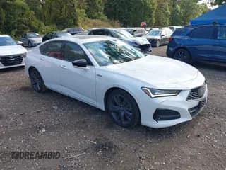 ✅ 2023 Acura TLX w/A-Spec Package • VIN: 19UUB6F59PA000795 • Лот: 42827925. Опубликован ранее на IAAI с пробегом 25 039 миль. Бесплатный доступ к архиву аукционных продаж из США и подробный отчёт об истории автомобиля на DreamBid. Изображение 1.