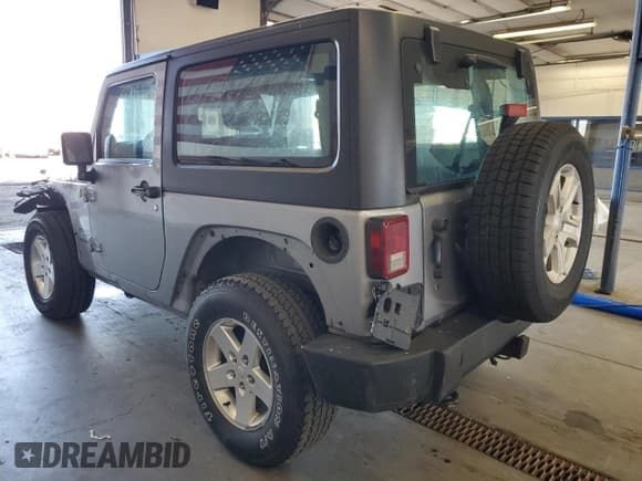 ✅ 2013 Jeep Wrangler Sport • VIN: 1C4AJWAG3DL637419 • Lot: 90467595. Listed on Copart with 144,414 mi. Free auction sales archive from the USA and detailed vehicle history report at DreamBid. Image 2.