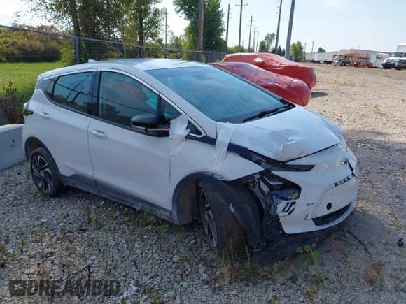 ✅ 2023 Chevrolet Bolt EV 2LT • VIN: 1G1FX6S04P4115380 • Lot: 41607569. Listed on IAAI with Not provided. Free auction sales archive from the USA and detailed vehicle history report at DreamBid. Image 1.