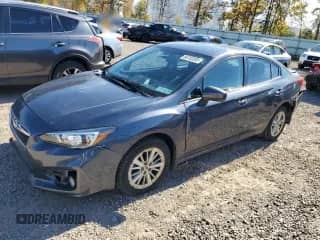 2017 Subaru Impreza Premium с VIN 4S3GKAD67H3618763, выставлен на аукционе Copart как лот 86705595 с пробегом 98 497 миль миль и Списание • Salvage title. История ставок и продаж доступна на DreamBid. Изображение 1.