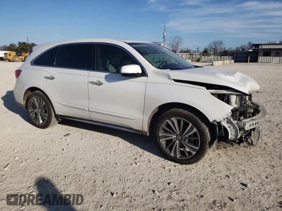 ✅ 2020 Acura MDX Technology • VIN: 5J8YD3H5XLL010547 • Lot: 46502595. Listed on Copart with 102,989 mi. Free auction sales archive from the USA and detailed vehicle history report at DreamBid. Image 4.