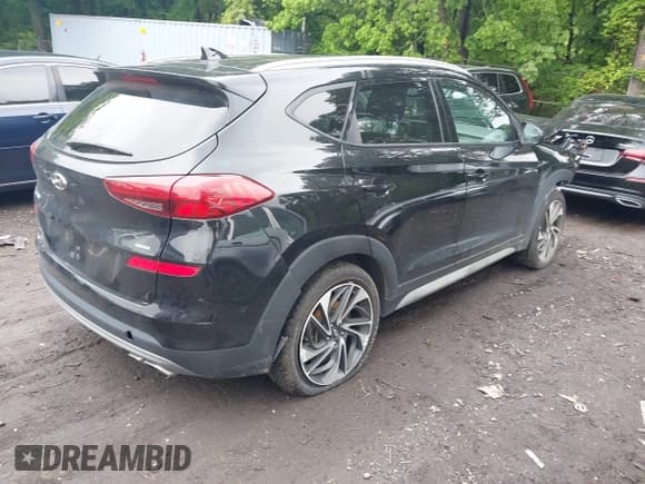 ✅ 2021 Hyundai Tucson Ultimate • VIN: KM8J3CAL9MU405435 • Lot: 42278414. Listed on IAAI with 36,292 mi. Free auction sales archive from the USA and detailed vehicle history report at DreamBid. Image 4.