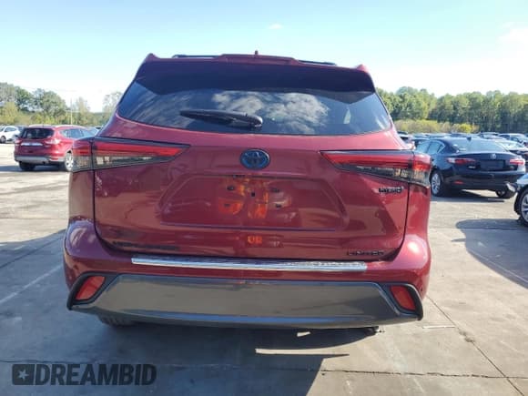 ✅ 2021 Toyota Highlander Hybrid Limited • VIN: 5TDXBRCH9MS528248 • Lot: 85000135. Wystawiony na Copart z przebiegiem 93 803 mil. Bezpłatny archiwum sprzedaży aukcyjnych z USA i szczegółowy raport historii pojazdu na DreamBid. Zdjęcie 6.