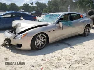 ✅ 2014 Maserati Quattroporte GTS • VIN: ZAM56PPA4E1088897 • Lot: 67816454. Wystawiony na Copart z przebiegiem 54 797 mil. Bezpłatny archiwum sprzedaży aukcyjnych z USA i szczegółowy raport historii pojazdu na DreamBid. Zdjęcie 1.