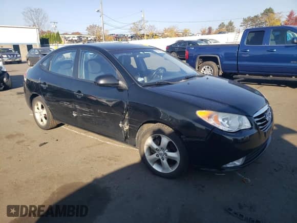 2010 Hyundai Elantra GLS z VIN KMHDU4AD1AU846142, wystawiony jako Copart lot #75817684 z przebiegiem 128 497 mil mil oraz Szkoda całkowita • Salvage title. Historia ofert i sprzedaży dostępna na DreamBid. Obrazek 4.