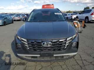 2022 Hyundai Tucson SEL with VIN 5NMJF3AE5NH009332, listed as a Copart auction lot 85348465 with 23,332 mi miles and Salvage title. Bid and sale history available at DreamBid. Image 5.