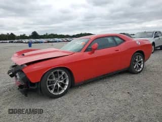 2022 Dodge Challenger GT with VIN 2C3CDZJG7NH159820, listed as a Copart auction lot 72012035 with 78,766 mi miles and Salvage title. Bid and sale history available at DreamBid. Image 1.