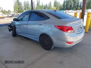 2013 Hyundai Accent GLS with VIN KMHCU4AE3DU494917, listed as a IAAI auction lot 42828266 with 113,332 mi miles and . Bid and sale history available at DreamBid. Image 3.
