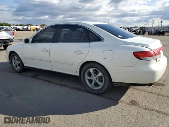 2006 Hyundai Azera SE с VIN KMHFC46F96A072558, выставлен на аукционе Copart как лот 57644625 с пробегом 156 743 миль миль и Списание • Salvage title. История ставок и продаж доступна на DreamBid. Изображение 2.