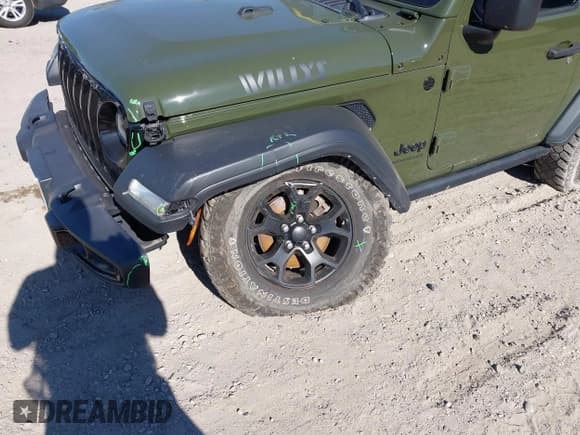 ✅ 2021 Jeep Wrangler Sport S • VIN: 1C4HJXAG0MW727064 • Лот: 43608348. Опубликован ранее на IAAI с пробегом 38 755 миль. Бесплатный доступ к архиву аукционных продаж из США и подробный отчёт об истории автомобиля на DreamBid. Изображение 6.