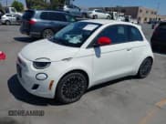 ✅ 2024 FIAT 500e INSPI(RED) • VIN: ZFAFFAA47RX214981 • Lot: 43099307. Listed on IAAI with 7,527 mi. Free auction sales archive from the USA and detailed vehicle history report at DreamBid. Image 19.