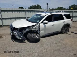 ✅ 2022 Nissan Pathfinder SL • VIN: 5N1DR3CB5NC206759 • Lot: 67038495. Listed on Copart with 63,097 mi. Free auction sales archive from the USA and detailed vehicle history report at DreamBid. Image 1.