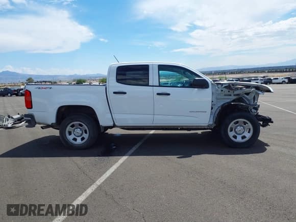 ✅ 2022 Chevrolet Colorado 4WD Work Truck • VIN: 1GCGTBEN7N1299512 • Lot: 42720023. Listed on IAAI with 41,851 mi. Free auction sales archive from the USA and detailed vehicle history report at DreamBid. Image 14.
