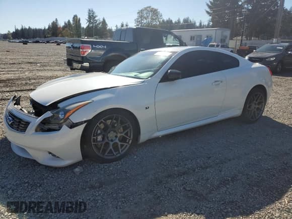 ✅ 2015 Infiniti Q60 S Limited • VIN: JN1CV6EK1FM870047 • Lot: 74995214. Listed on Copart with 115,416 mi. Free auction sales archive from the USA and detailed vehicle history report at DreamBid. Image 1.
