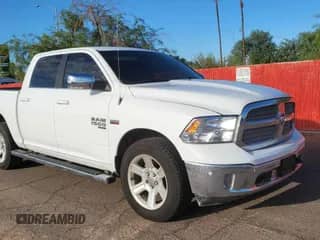 2019 Ram 1500 Big Horn with VIN 1C6RR6LT0KS586476, listed as a Copart auction lot 90053415 with 87,571 mi miles and Clean title. Bid and sale history available at DreamBid. Image 1.