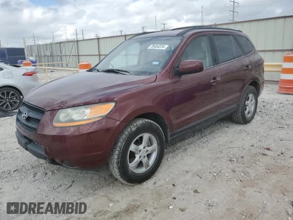 ✅ 2008 Hyundai Santa Fe GLS • VIN: 5NMSG13D78H188228 • Lot: 78484224. Listed on Copart with 160,118 mi. Free auction sales archive from the USA and detailed vehicle history report at DreamBid. Image 1.