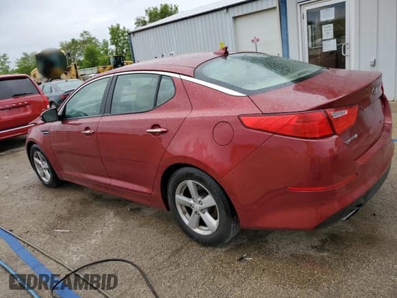 ✅ 2014 Kia Optima LX • VIN: 5XXGM4A7XEG335438 • Lot: 58248425. Listed on Copart with 137,494 mi. Free auction sales archive from the USA and detailed vehicle history report at DreamBid. Image 2.