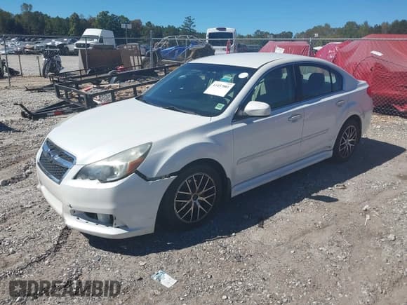 ✅ 2013 Subaru Legacy Premium • VIN: 4S3BMBC61D3039239 • Lot: 43457881. Listed on IAAI with 173,021 mi. Free auction sales archive from the USA and detailed vehicle history report at DreamBid. Image 2.