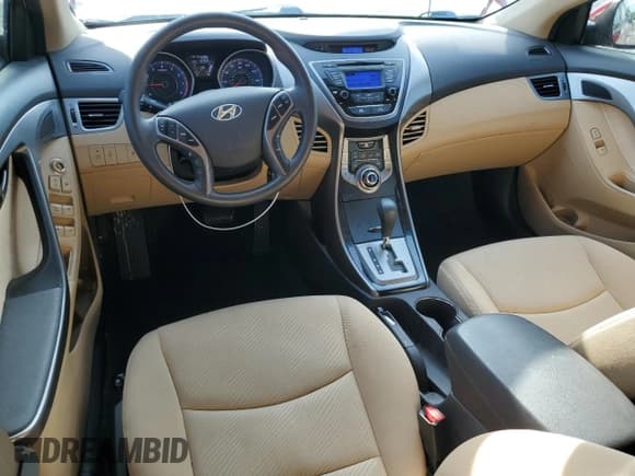 ✅ 2013 Hyundai Elantra Limited • VIN: KMHDH4AE9DU971309 • Lot: 68315925. Listed on Copart with 12,468 mi. Free auction sales archive from the USA and detailed vehicle history report at DreamBid. Image 8.