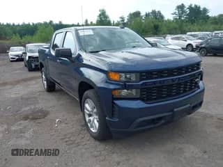 2021 Chevrolet Silverado 1500 Custom z VIN 3GCPYBEK6MG328943, wystawiony jako IAAI lot #42547636 z przebiegiem 115 026 mil mil oraz . Historia ofert i sprzedaży dostępna na DreamBid. Obrazek 1.