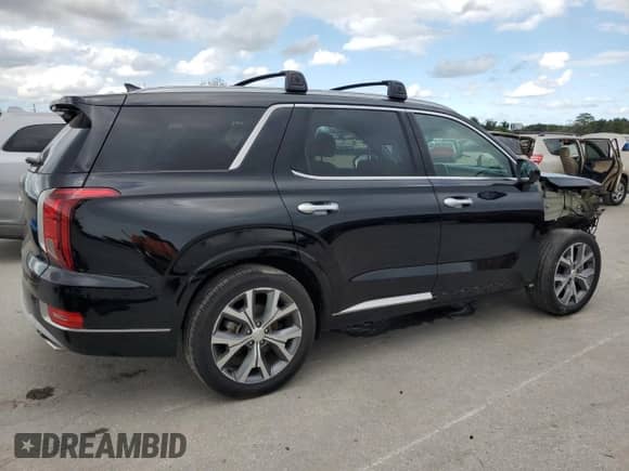 2022 Hyundai Palisade Limited z VIN KM8R54HE5NU336741, wystawiony jako Copart lot #72571214 z przebiegiem 39 393 mil mil oraz Szkoda całkowita • Salvage title. Historia ofert i sprzedaży dostępna na DreamBid. Obrazek 3.