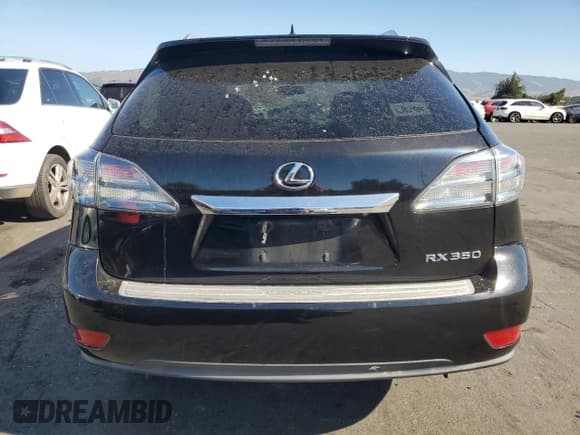 ✅ 2012 Lexus RX 350 • VIN: 2T2ZK1BA1CC081139 • Lot: 85407775. Listed on Copart with 167,550 mi. Free auction sales archive from the USA and detailed vehicle history report at DreamBid. Image 6.