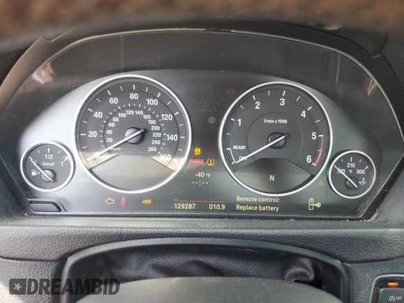 ✅ 2014 BMW 3 Series 328d • VIN: WBA3D3C56EK153145 • Lot: 56644325. Listed on Copart with 129,287 mi. Free auction sales archive from the USA and detailed vehicle history report at DreamBid. Image 9.