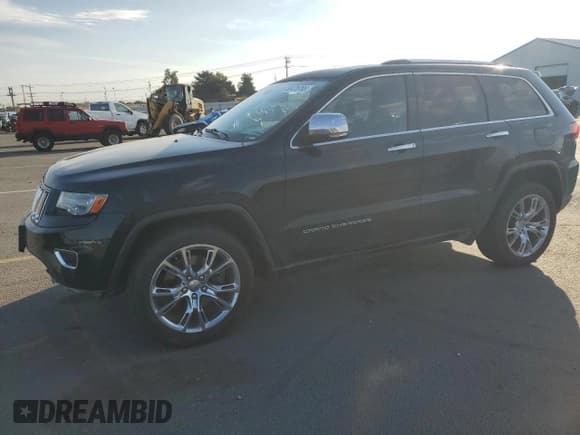 ✅ 2014 Jeep Grand Cherokee Limited • VIN: 1C4RJFBM9EC302335 • Лот: 80475755. Опубликован ранее на Copart с пробегом 129 265 миль. Бесплатный доступ к архиву аукционных продаж из США и подробный отчёт об истории автомобиля на DreamBid. Изображение 1.