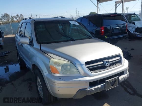 ✅ 2005 Honda Pilot EX-L • VIN: 2HKYF18785H568869 • Lot: 42141538. Listed on IAAI with Not provided. Free auction sales archive from the USA and detailed vehicle history report at DreamBid. Image 1.