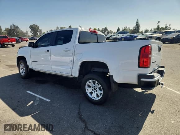 ✅ 2021 Chevrolet Colorado 2WD LT • VIN: 1GCGSCEN3M1121135 • Lot: 82254925. Listed on Copart with 92,109 mi. Free auction sales archive from the USA and detailed vehicle history report at DreamBid. Image 2.