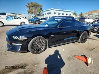✅ 2019 Ford Mustang GT • VIN: 1FA6P8CF6K5197708 • Lot: 90904395. Listed on Copart with 14,015 mi. Free auction sales archive from the USA and detailed vehicle history report at DreamBid. Image 1.