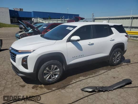 ✅ 2025 Chevrolet Equinox FWD LT • VIN: 3GNAXHEG7SL305965 • Лот: 63471205. Размещён на Copart с пробегом 4 806 миль миль. Получите бесплатный доступ к архиву аукционных продаж из США и посмотрите подробный отчёт об истории автомобиля на DreamBid. Изображение 1.