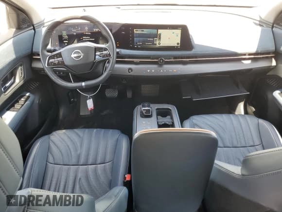 ✅ 2023 Nissan ARIYA Platinum+ • VIN: JN1DF0CD9PM708039 • Lot: 64815065. Listed on Copart with 20,236 mi. Free auction sales archive from the USA and detailed vehicle history report at DreamBid. Image 8.