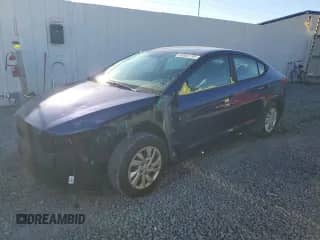 2017 Hyundai Elantra SE with VIN 5NPD74LF7HH089830, listed as a Copart auction lot 85665155 with 85,984 mi miles and Salvage title. Bid and sale history available at DreamBid. Image 1.