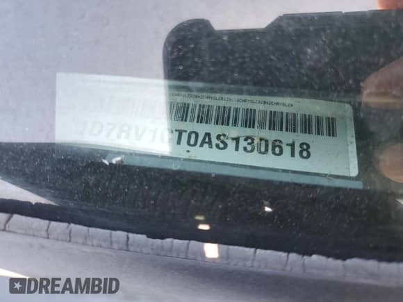 2010 Dodge 1500 Laramie с VIN 1D7RV1CT0AS130618, выставлен на аукционе Copart как лот 79743384 с пробегом 191 528 миль миль и Чистый • Clean title. История ставок и продаж доступна на DreamBid. Изображение 12.