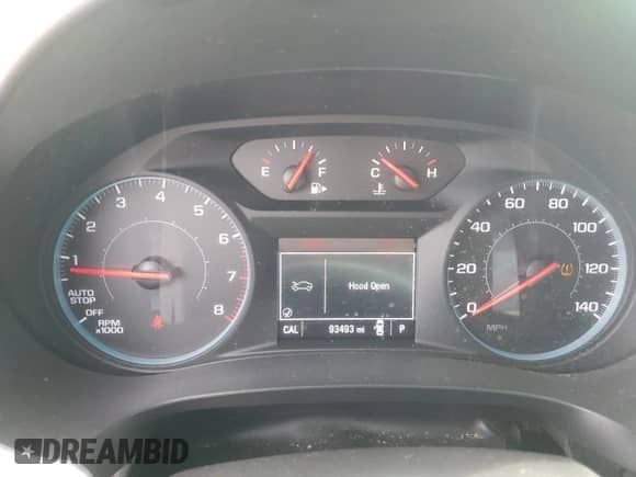 2017 Chevrolet Malibu LS with VIN 1G1ZB5ST0HF244626, listed as a Copart auction lot 84630855 with 93,493 mi miles and Salvage title. Bid and sale history available at DreamBid. Image 9.