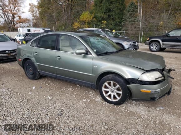 ✅ 2004 Volkswagen Passat GLS • VIN: WVWPD63BX4P108304 • Lot: 82745785. Listed on Copart with 119,023 mi. Free auction sales archive from the USA and detailed vehicle history report at DreamBid. Image 4.