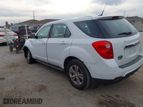 ✅ 2012 Chevrolet Equinox LS • VIN: 2GNALBEK6C6155205 • Lot: 43643788. Listed on IAAI with 128,610 mi. Free auction sales archive from the USA and detailed vehicle history report at DreamBid. Image 3.
